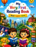 My Very First Reading Book: Fun and Easy Reading Practice with Simple Sentences, Everyday Adventures, Animals, and New Words for Beginning Readers Ages 3–7