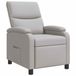 vidaXL Recliner Wolkgrijs Stof