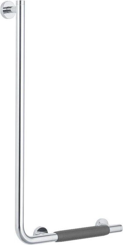 Tiger Boston Comfort & Safety Wandbeugel links 90º - RVS gepolijst