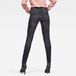 G-Star Lynn Skinny Wmn Dames Jeans Dusty Grey Katoen/Polyester/Elastaan