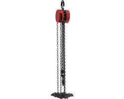 TOPGEAR kettingtakel PROFI 2 ton Rood/Zwart