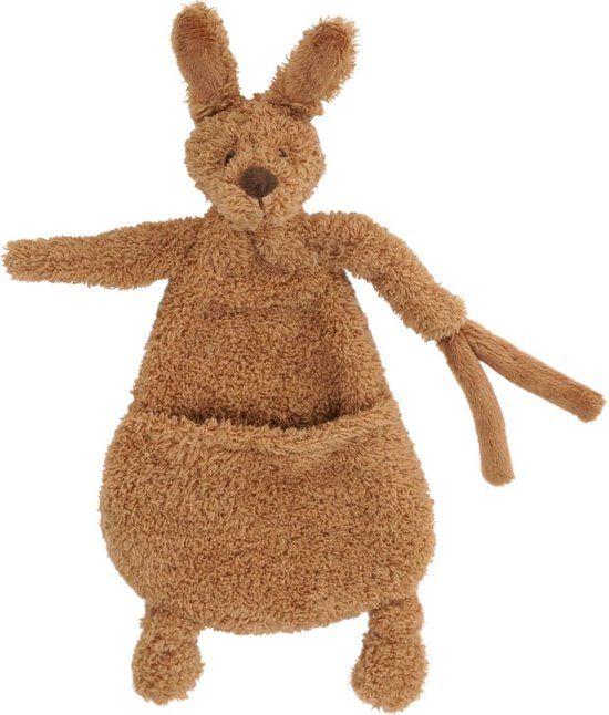 Happy Horse Kangoeroe Kick Knuffeldoek 22 cm - Bruin
