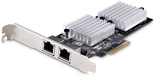 StarTech.com 2-Port 10GbE PCIe Network Adapter - PC/Server Ethernet Card