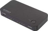 SpeaKa Professional TV, récepteur, extracteur audio SP-HDA-510 [HDMI - HDMI] 3840 x 2160 pixels eARC, sortie S/PDIF + analogique, commutateur HDMI 3 ports intégré
