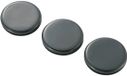 TRU COMPONENTS TC-GMCQR-3225203 Kabeldoorvoering Gesloten Klem-Ø (max.) 25 mm Plaatdikte (max.) 1.5 mm PVC Zwart 100 st