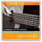 World Rhythm WR-211 Klassieke Gitaarsnaren Normale Spanning