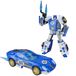 Transformers Collaborative Hot Wheels® x Transformers El Segundo Coupe, Deluxe Class-robotactiefiguur van 12,5 cm, vormt om naar raceauto, leeftijd 8+