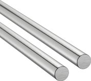 VEVOR Lineaire Assen, 25x1000 Mm, Precisie-As Gemaakt Van Sfc25 Koolstofstaal, Roestvrij en Zeer Nauwkeurig, As Met Hoge Hardheid, Ronde Staaf voor Snij-, Slijp-, Frees- en Boormachines, 2-Pack