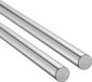 VEVOR Lineaire Assen, 25x1000 Mm, Precisie-As Gemaakt Van Sfc25 Koolstofstaal, Roestvrij en Zeer Nauwkeurig, As Met Hoge Hardheid, Ronde Staaf voor Snij-, Slijp-, Frees- en Boormachines, 2-Pack
