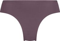 Hunkemöller Dames Lingerie Invisible Brazilian Lace Back - Paars - Maat XS