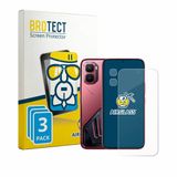 BROTECT Screenprotector 3 Stuks voor Infinix GT 50 Pro (Voor+Camera) Beschermglas transparant