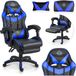 Sofotel Draknor II - Fauteuil de jeu - Noir-bleu