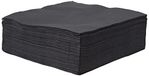 MORIGAMI SER42104958 servet, 40 x 40, 2-laags, 1/4-vouw, 50 servetten, kanten kant, zwart
