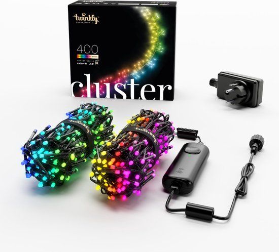 Twinkly Cluster RGBW - 400 lamps - Multicolour - 8.5 meter