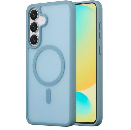 imoshion Color Guard Backcover met MagSafe voor de Samsung Galaxy S25 FE - Lichtblauw