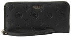 GUESS Gestanste Portemonnee Galeria Zwart