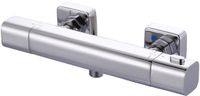 Unyqoos Chromen thermostatische mengkraan voor stabiele watertemperatuur in de douche