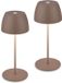 Briloner Serina mini - Set van 2 Tafellampen