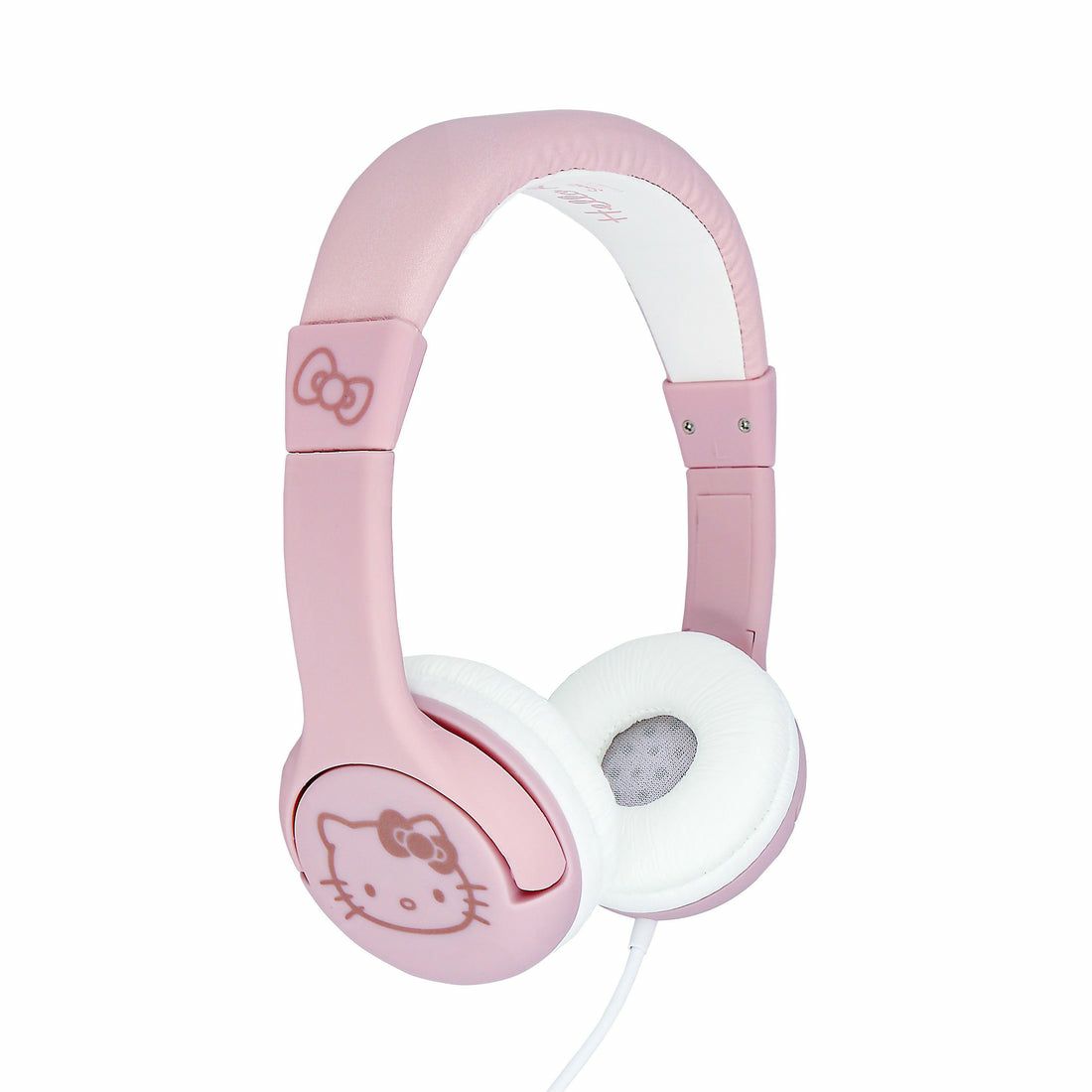 OTL Technologies Hello Kitty Kinderkoptelefoon - Roze/Goud - Volumebegrenzing - Verstelbaar