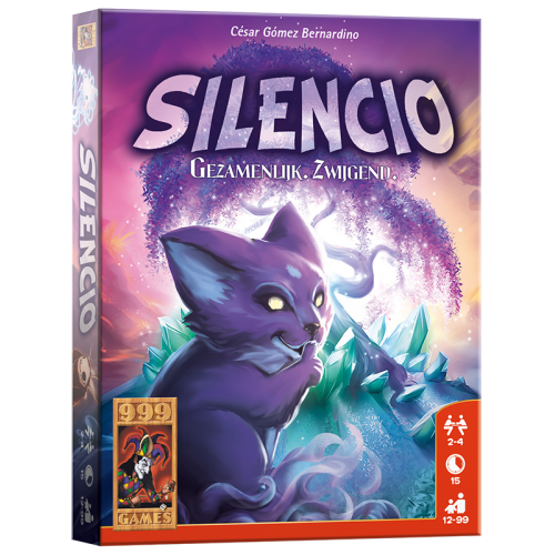 999 Games Silencio - Kaartspel - Paars - Unisex