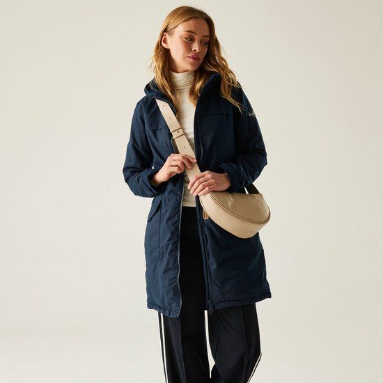 Regatta Regenjas Wandelen Dames Waterproof Ademend Lichtgewicht Romine Ii Blauw Maat 44