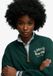 Superdry Country Club Jersey Bomber Dames Dark Pine Green