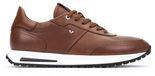 Martinelli Trainers Hanbury Bruin/Wit/Zwart Leer Veters Mannen Maat 45