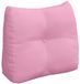 vidaXL Rugkussen Roze 60 x 24 x 50 cm Stof