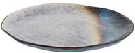 H&H assiette en céramique craquelée - 27 cm plate