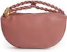 Ted Baker Islah Leren Handtas Medium Hobo Bag Dusky - Pink
