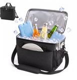 Merkloos Relaxdays Koeltas - 40 l - zwart