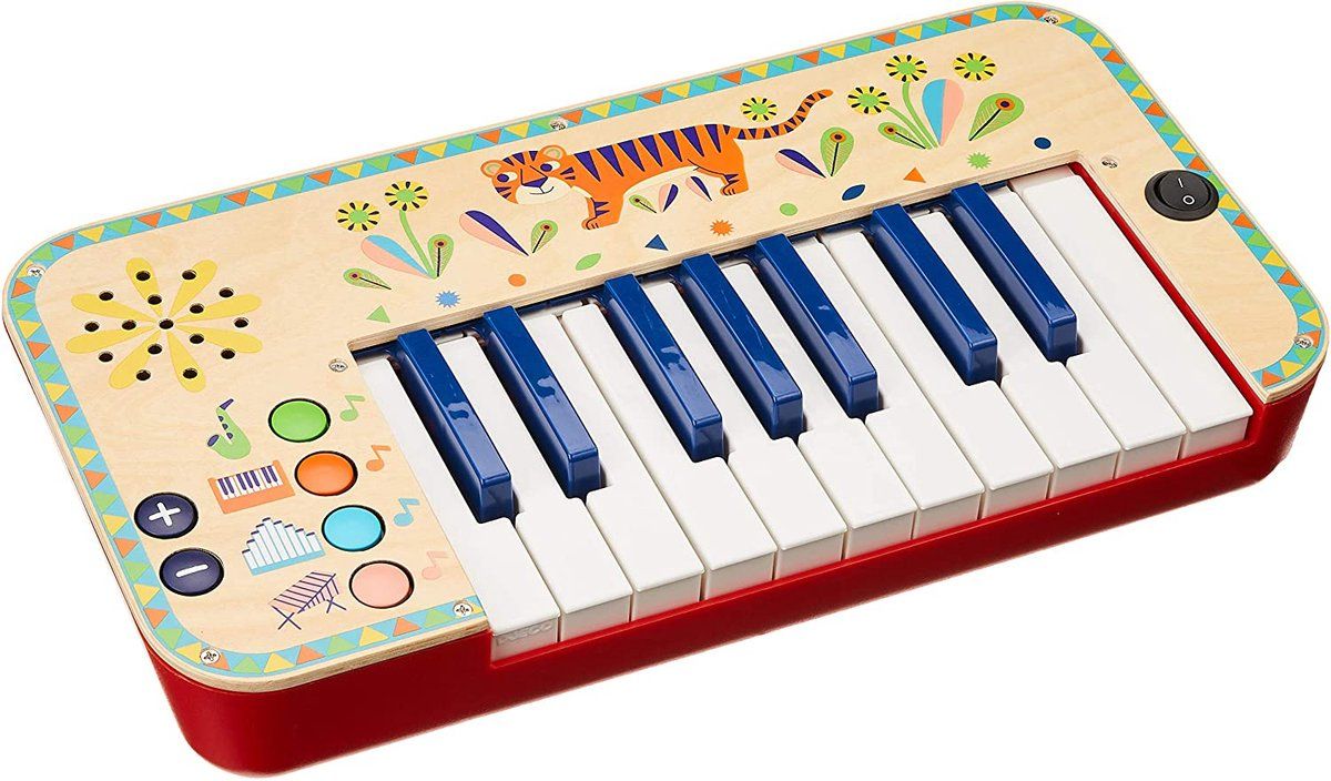 Djeco Houten Synthesizer Animambo - Multi
