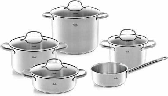 Fissler San Francisco 040-113-05-000, 5-delige pannenset