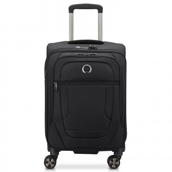 DELSEY Helium DLX - Koffer - Zwart - Polyester - 2020