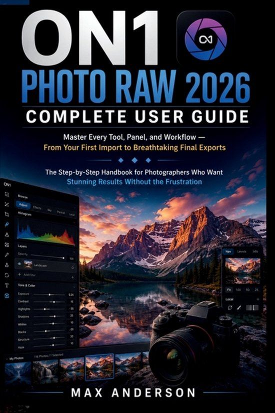 ON1 Photo RAW 2026 Complete User Guide Paperback