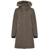 Didriksons Erika Parka Jas Dames Mocha Brown 46