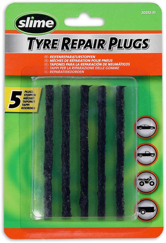 Slime Tyre Repair Reparatiekoorden