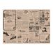 250 Times 250 stuks tafelkleden XL - gerecycled 80 g/m², 35 x 50 cm, natuurlijk papier