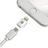 Celly ADLIGHTWH Micro-USB naar Lightning adapter Wit