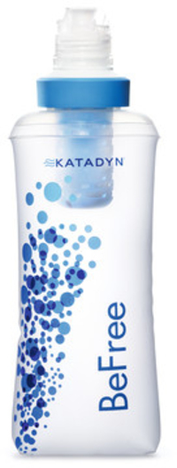 Katadyn BeFree Water Filtration Bottle - Blue, Transparent, White