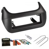 Sound-way 1 DIN Autoradio Montageset voor Citroen Nemo, Peugeot Bipper, Fiat Fiorino, Qubo
