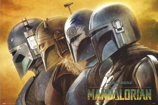 Grupo Your Decoration B.V. Poster Star Wars - The Mandalorian - Mandalorian - 91.5x61cm