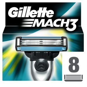 Gillette Mach3 Scheermesjes - 8 stuks