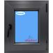 Eco-blu Fenêtre PVC Oscillo-battante H600mm x L500mm Verre Dépoli Isolation Thermique Uf 1.3 W/m²k Sécurité Rc2
