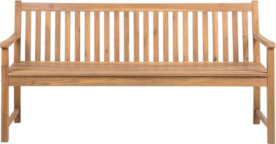 Beliani VIVARA Tuinbank - Lichte houtkleur - FSC® gecertificeerd acaciahout