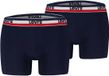 Levi's Lot de 2 BOXER SPW REPEAT LOGO pour homme - Bleu marine - M