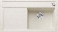 BLANCO Zenar 5 S-F 527183, Silgranit spoelbak, 903x498 mm, met afvoerbediening, InFino, zacht wit