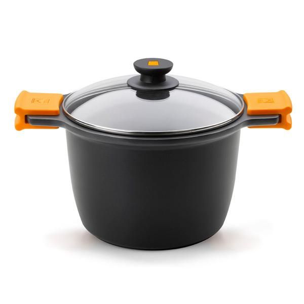 BRA A273907 Steelpan - 11.1L - Zwart/Oranje - 28cm