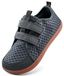 Merkloos Blotevoetenschoenen voor kinderen - Brede minimalistische aquaschoenen - Grijs