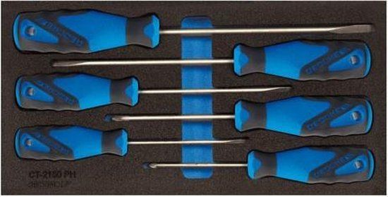 Gedore 1500 CT1-2150 PH 3-C 6-delige schroevendraaierset in 1/3 CT module